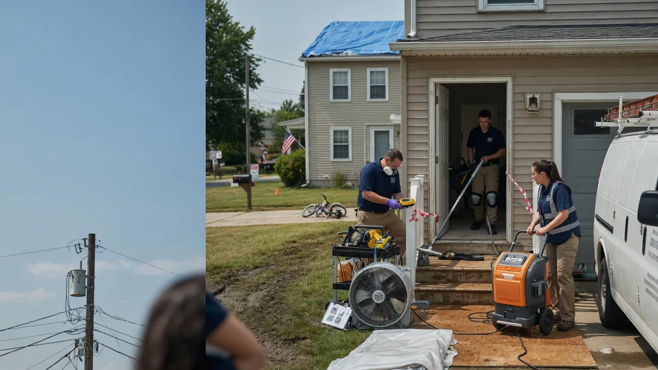 Water Damage Repair in Bradley, IL near me